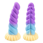 Liquid Silicone Mixed Color Dildo - Seductiva